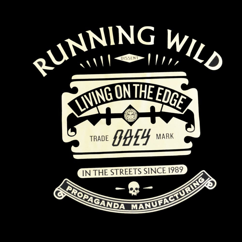 Running Wild T-Shirt - Black