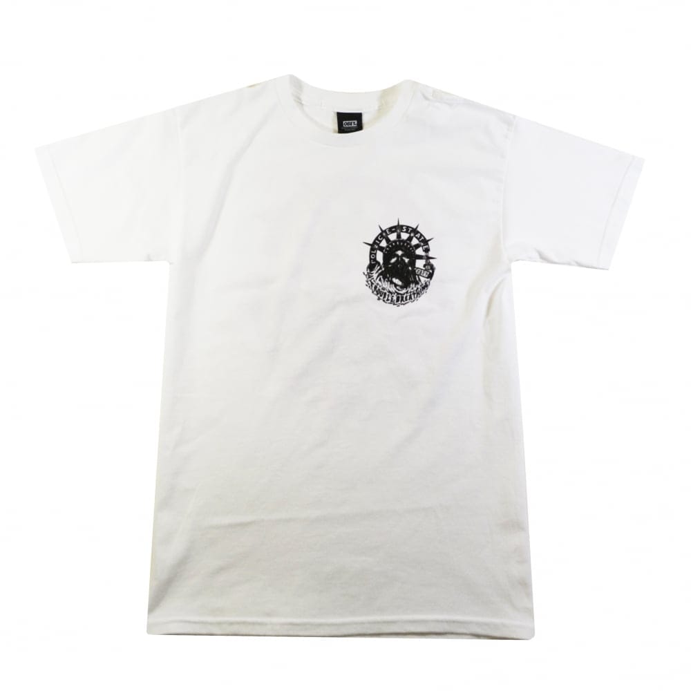 Trouble Breathing Basic T-Shirt - White - White