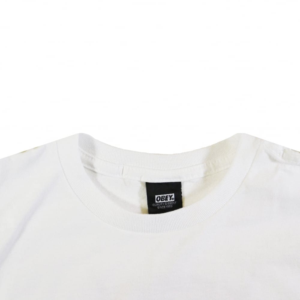 Trouble Breathing Basic T-Shirt - White - White