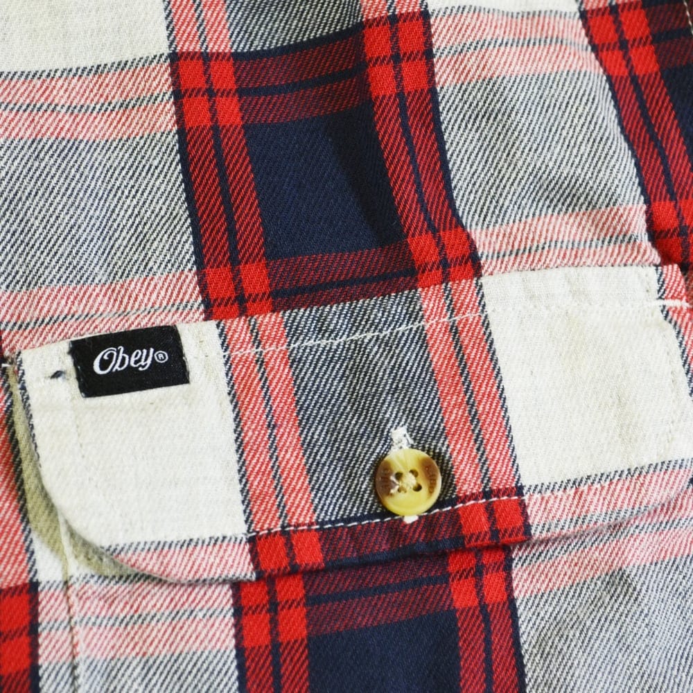 Ridley Long Sleeve Shirt - Navy - Navy