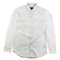 Keble Long Sleeve Shirt - White