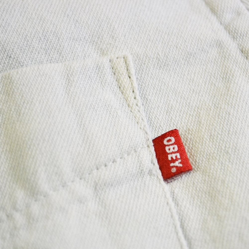 Keble Long Sleeve Shirt - White