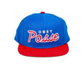 Obey Posse Snap Blue/Red - Blue/Red