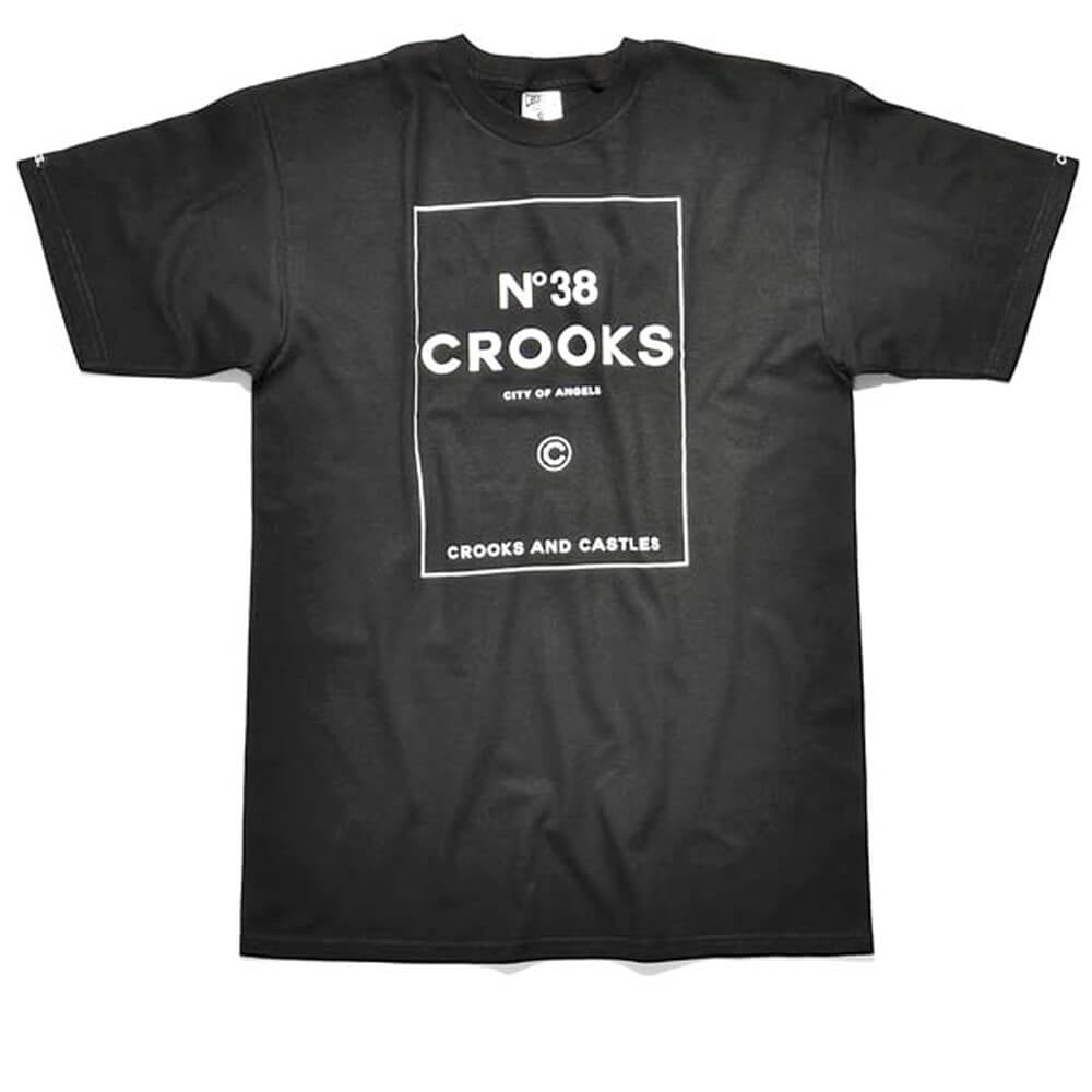 No.38 Crooks T-Shirt - Black