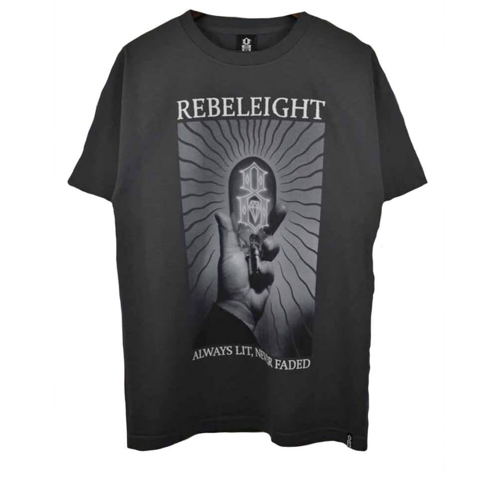 Always Lit T-shirt - Charcoal - Charcoal