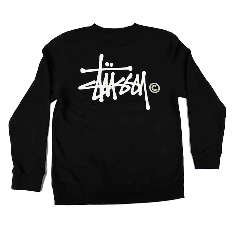 Basic Logo Crewneck Sweatshirt - Black/Grey