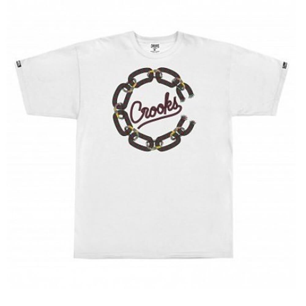 Chain Cordage T-shirt - White - White