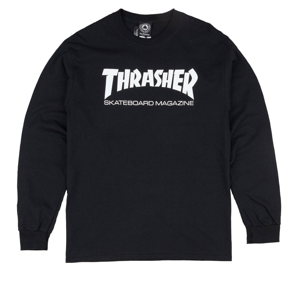 Skate Magazine Long Sleeve T-Shirt - Black