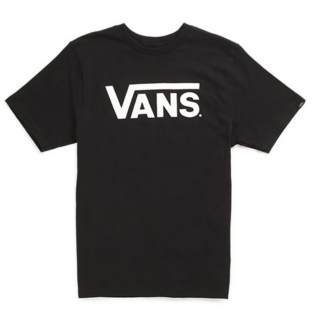 Boy's Classic T-Shirt - Black/White