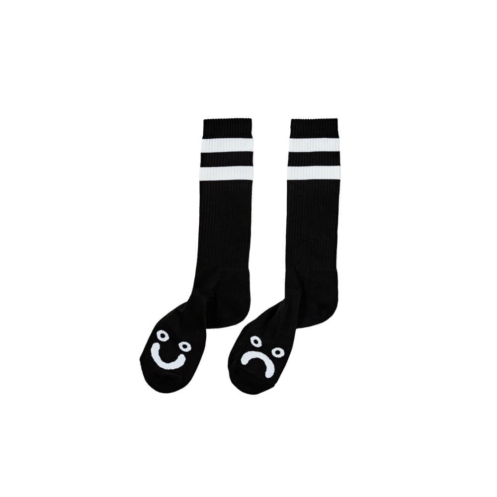 Happy Sad Socks - Black/White