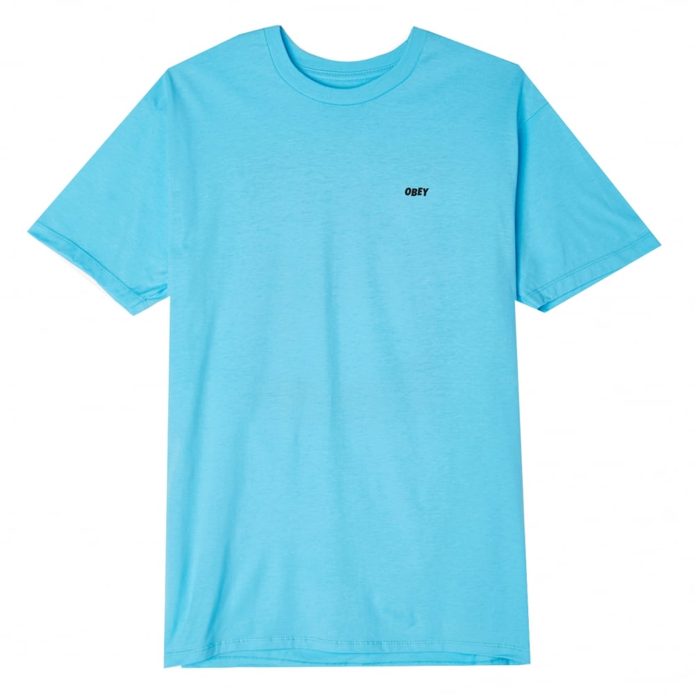 In Ruins T-Shirt - Pacific Blue - Pacific Blue