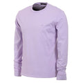 Jumbled Pigment Long Sleeve T-Shirt - Lavender