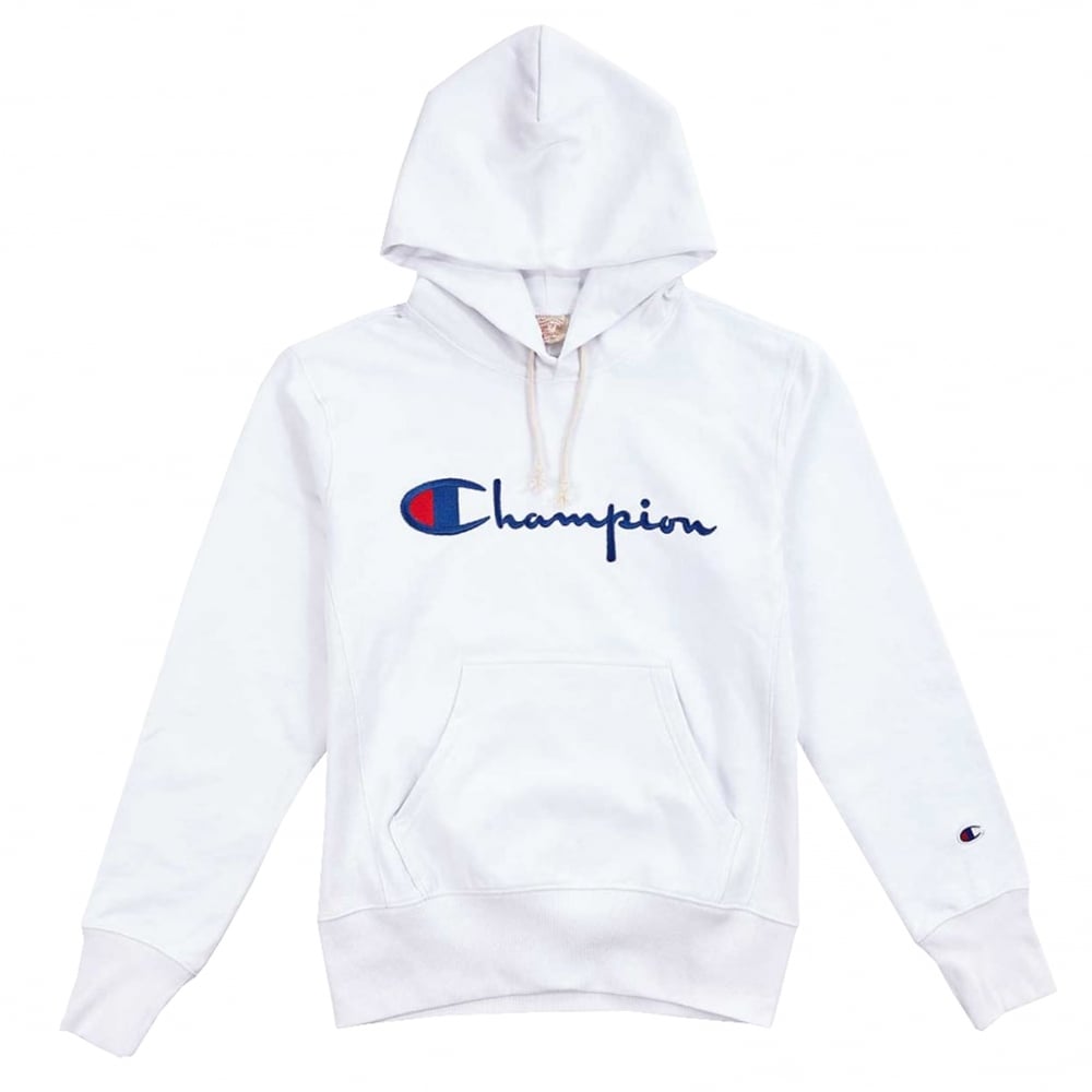 Box Logo Hoodie - White