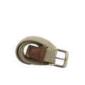 Plain Web Belt - Biscuit