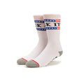 Fuck It Crew Sock - White