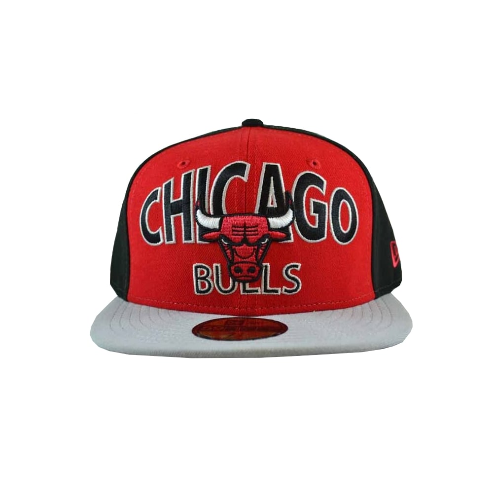 Word Ark Chicago Bulls Cap - Black/Red - Black/Red