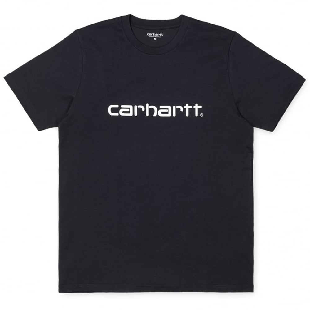 Script T-Shirt - Dk Navy/Wht