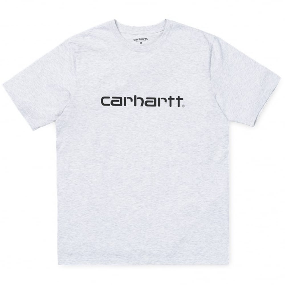 Script T-Shirt - Ash/Black