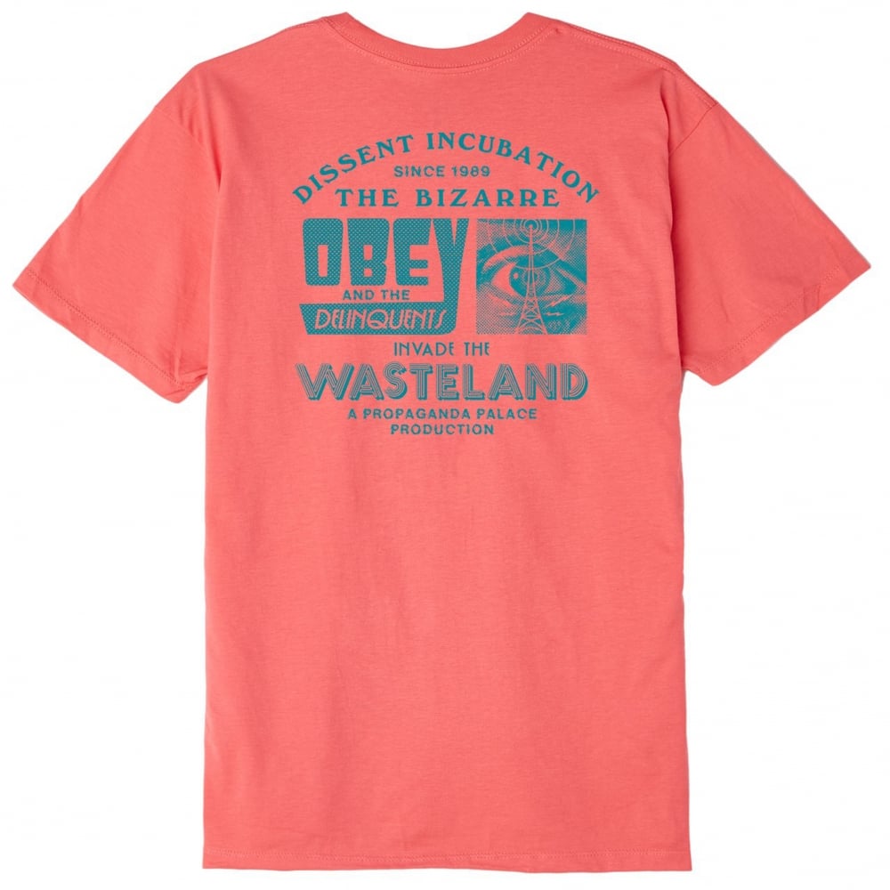 Wasteland T-Shirt - Coral - Coral