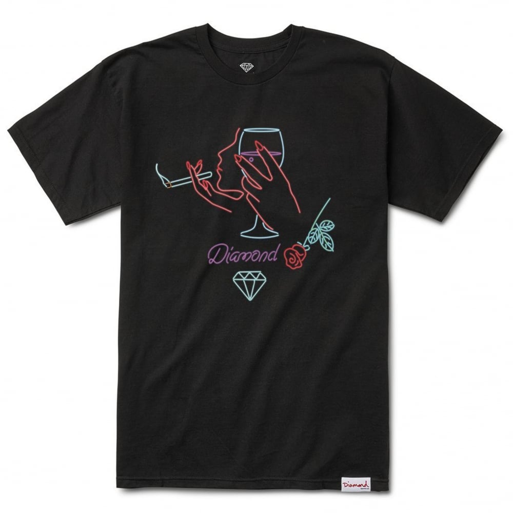 Vino T-Shirt - Black - Black