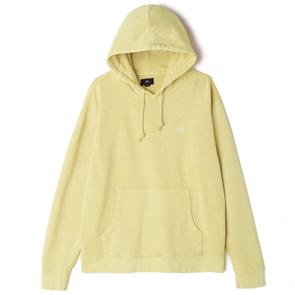 Faded Pigment Dyed Hood - Yellow