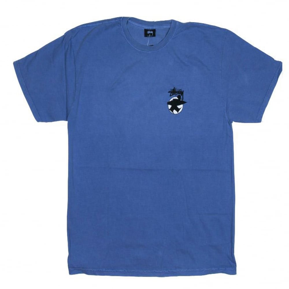 Surfman Pigment Dyed T-Shirt - Blue