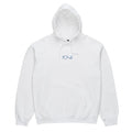 Orchid Fill Logo Hoodie - White - White