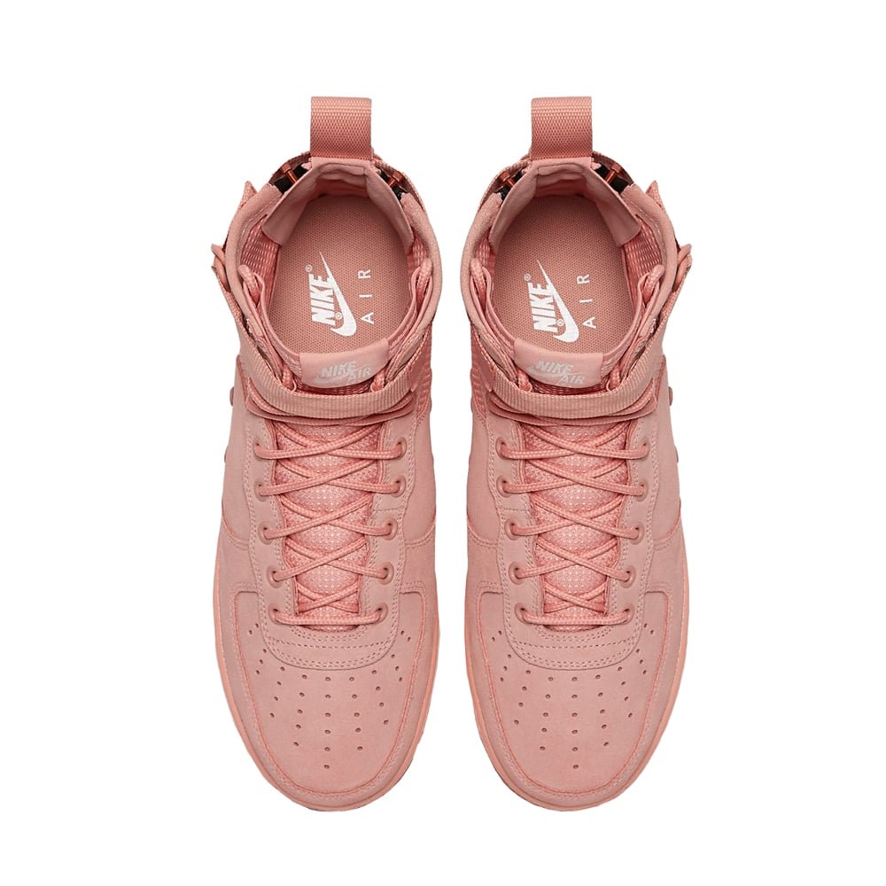 SF Air Force 1 Mid Suede - Coral