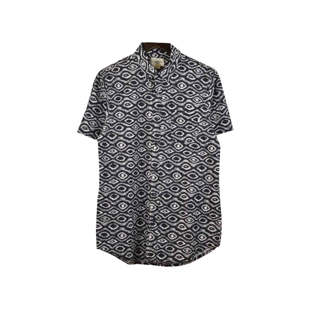 Temple Short Sleeved Shirt - Indigo