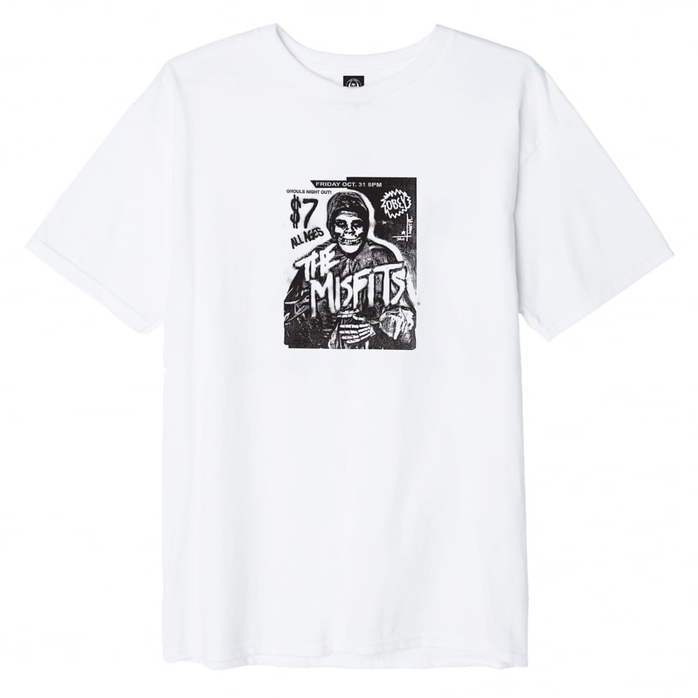 x Misfits Show Flyer T-Shirt - White - White