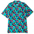 Ashed Out Shirt - Teal Multi - Teal Multi