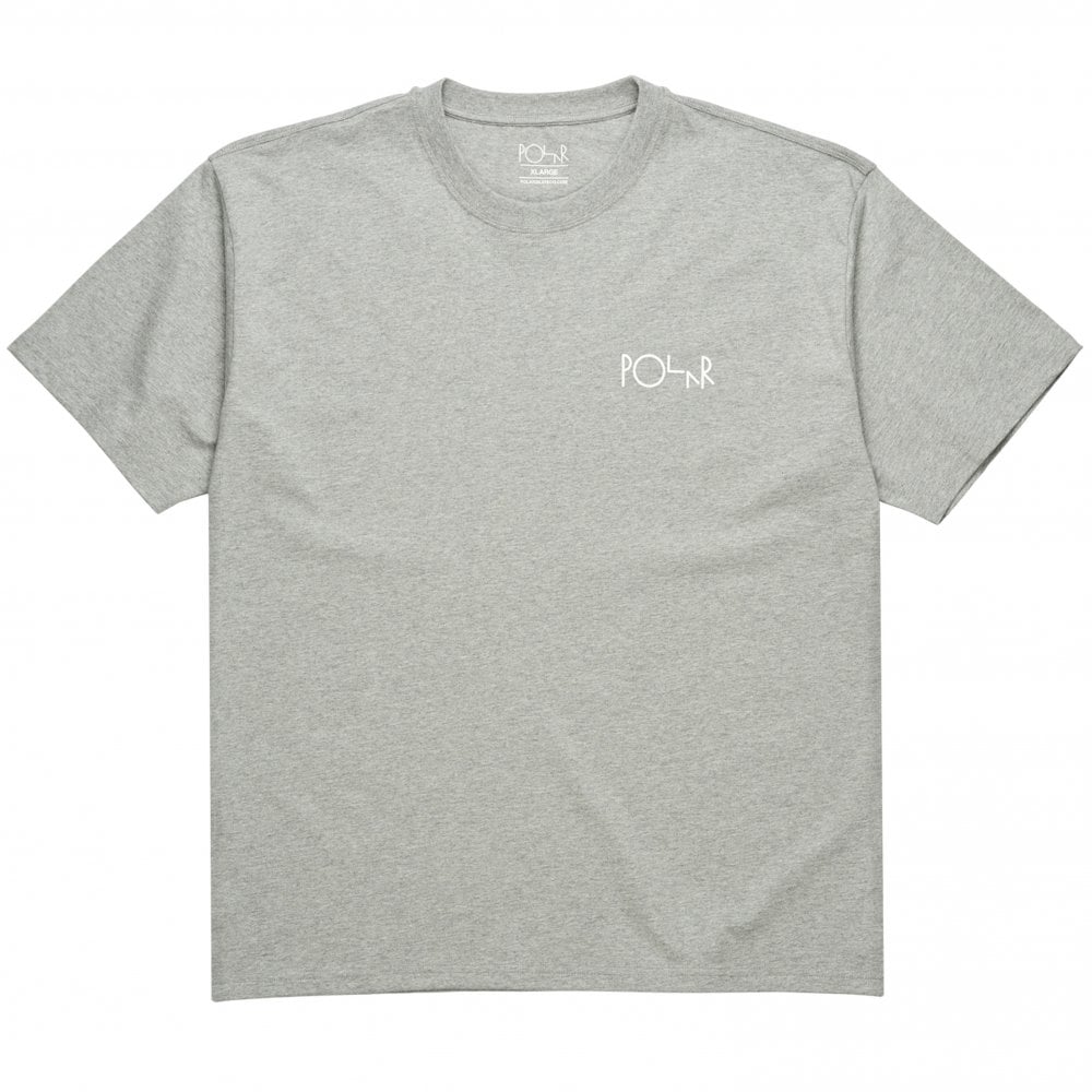 Script Logo T-Shirt - Heather Grey