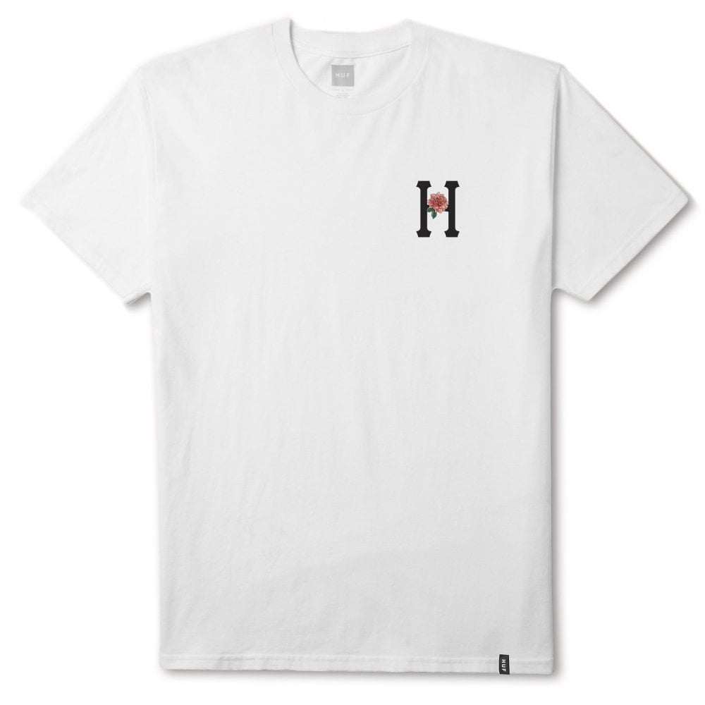 Bara Flowers T-Shirt - White - White