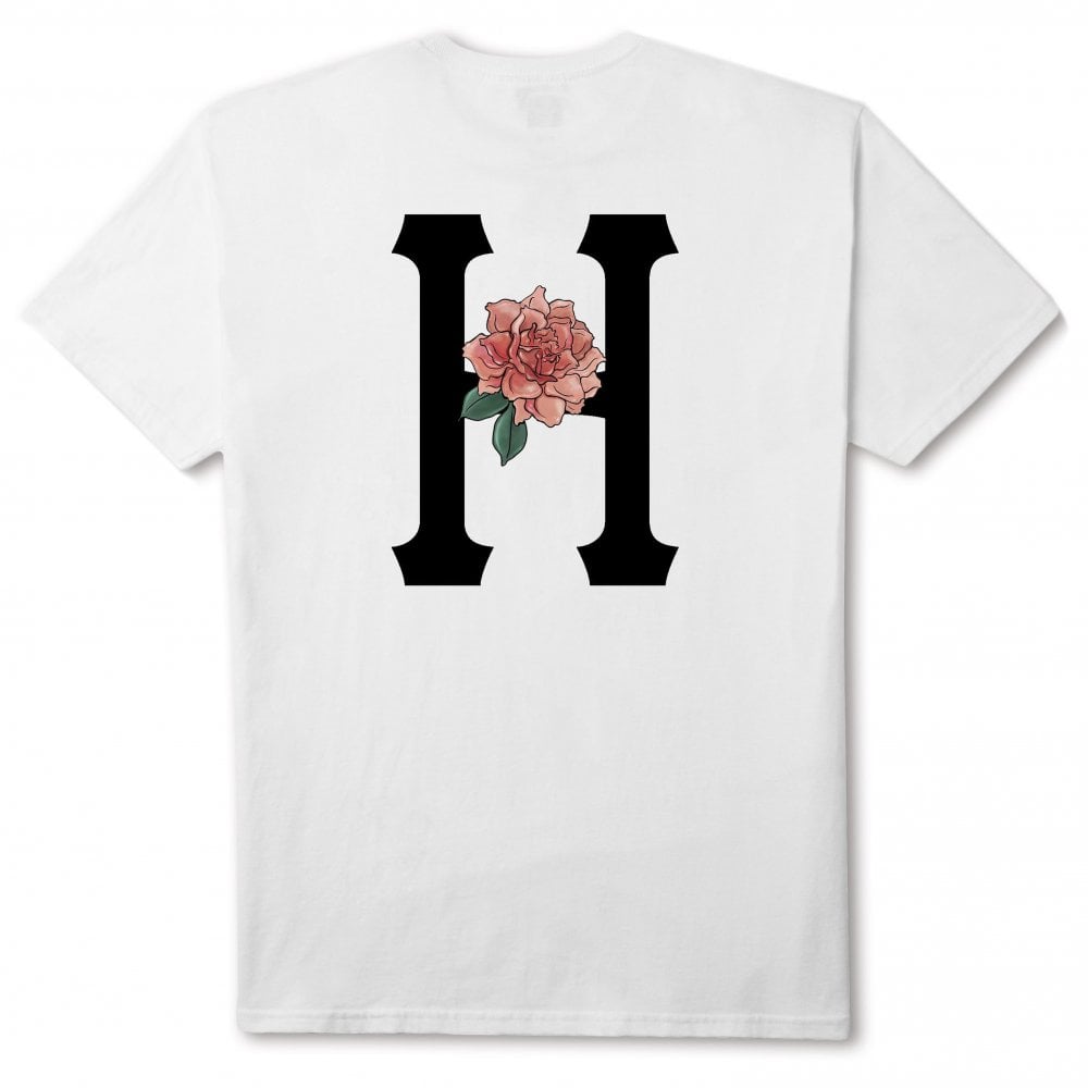 Bara Flowers T-Shirt - White - White