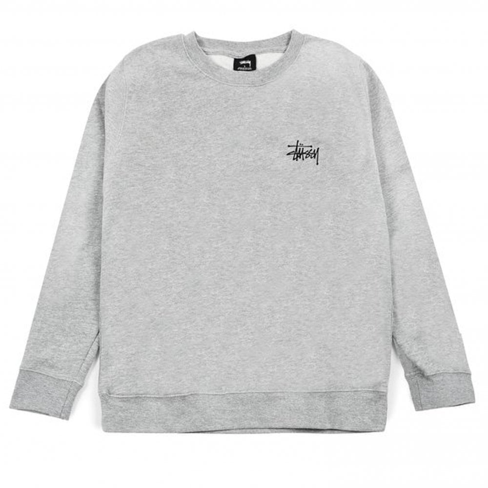 Basic Crewneck Sweatshirt - Ash Heather