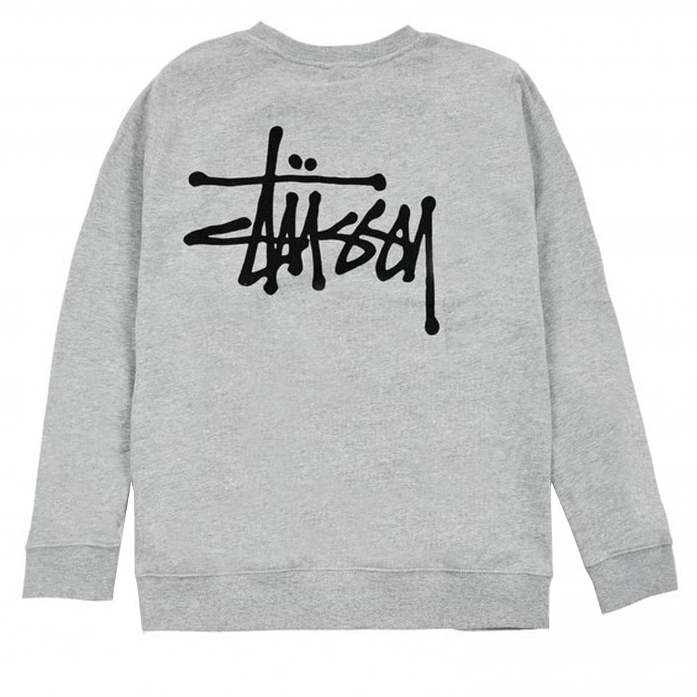 Basic Crewneck Sweatshirt - Ash Heather