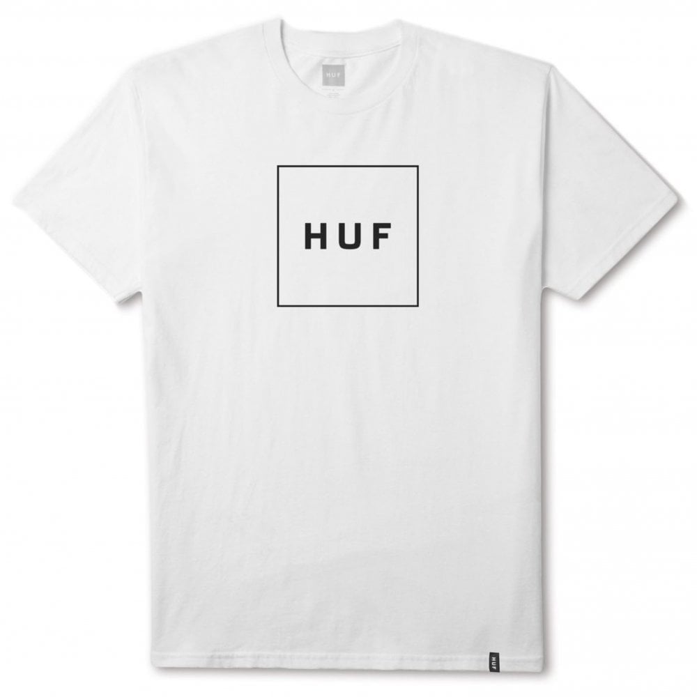 Essentials Box Logo T-Shirt - White