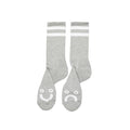 Happy Sad Socks - Heather Grey