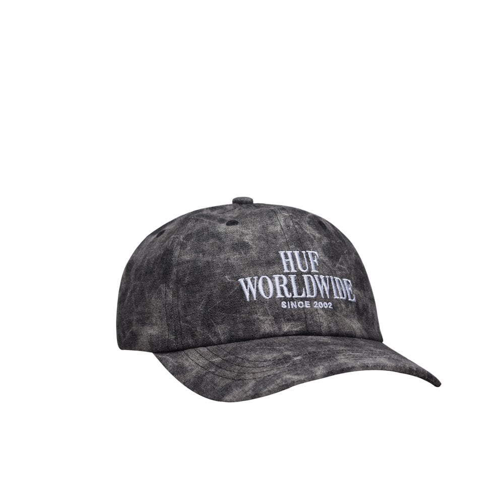 Serif Stack Cap - Black - Black