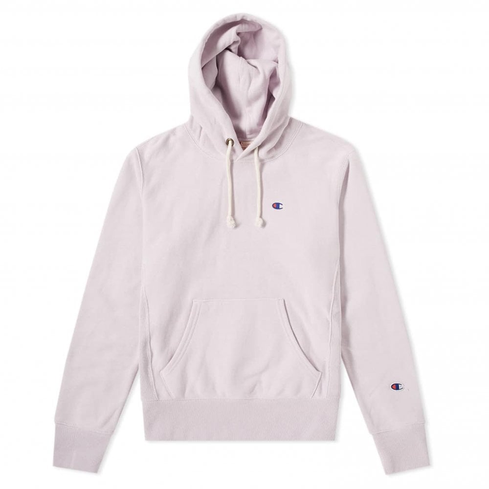 Hooded Fleece Lined Sweatshirt - Lilac