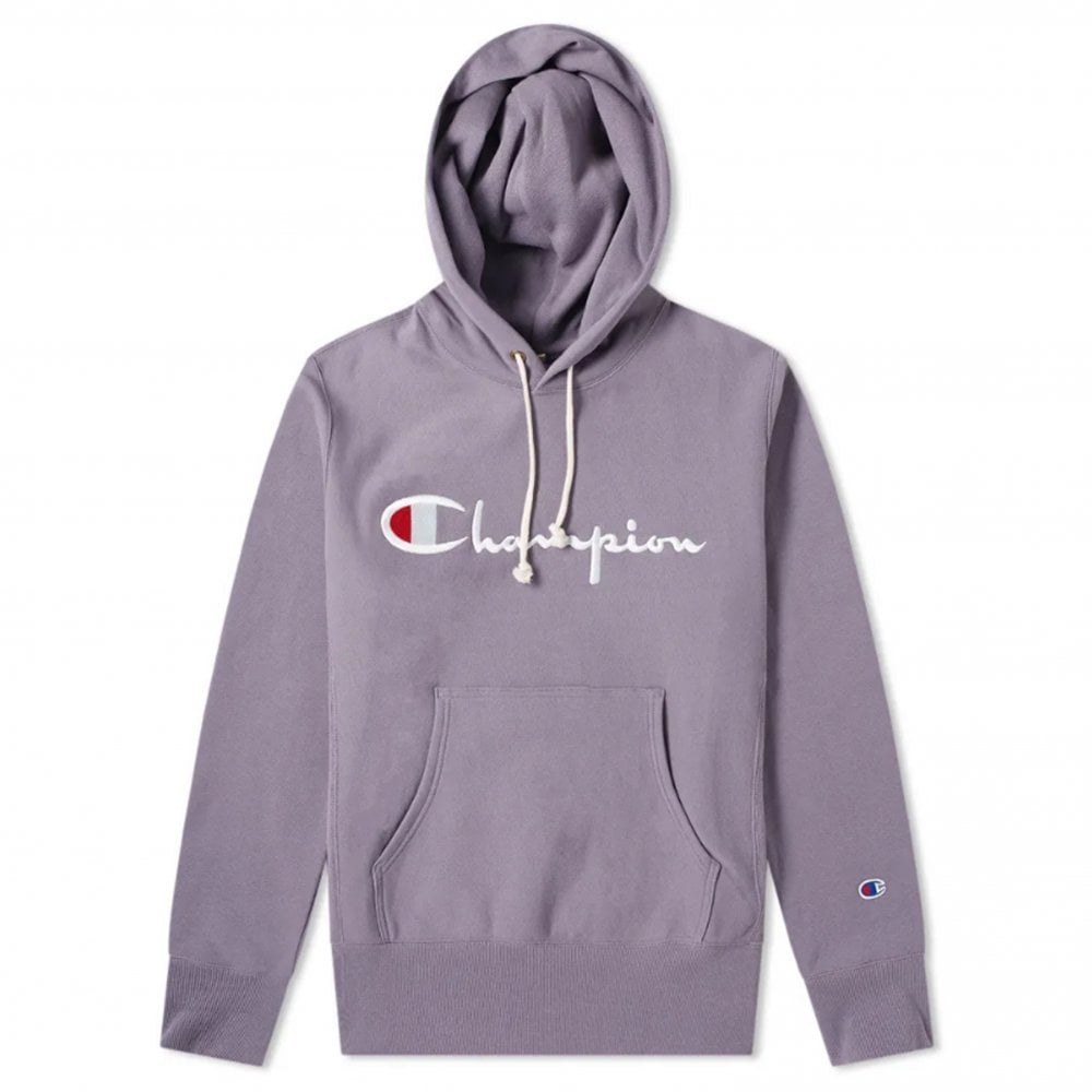 Script Logo Hood - Mauve