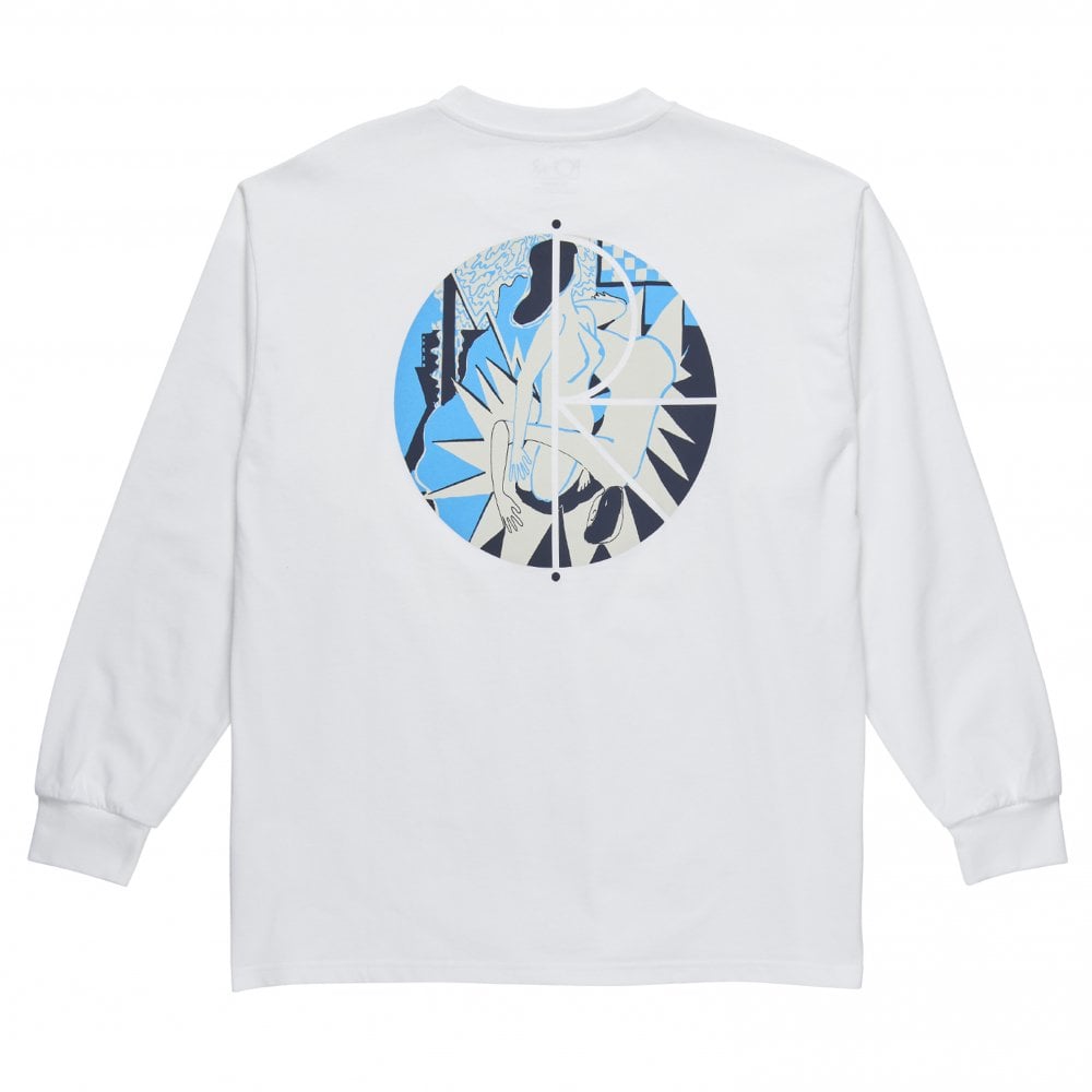 '69 Fill Logo Long Sleeve T-Shirt - White - White