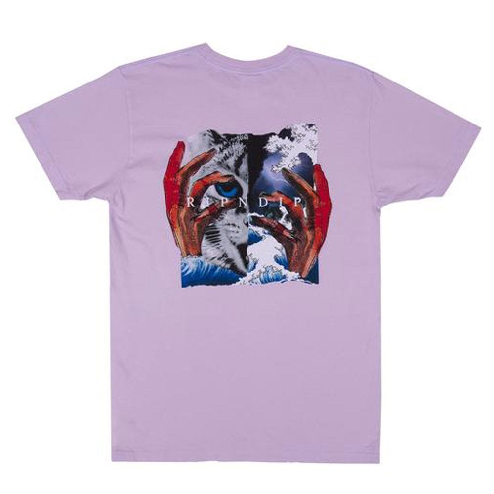 Spilt T-Shirt - Lavender - Lavender