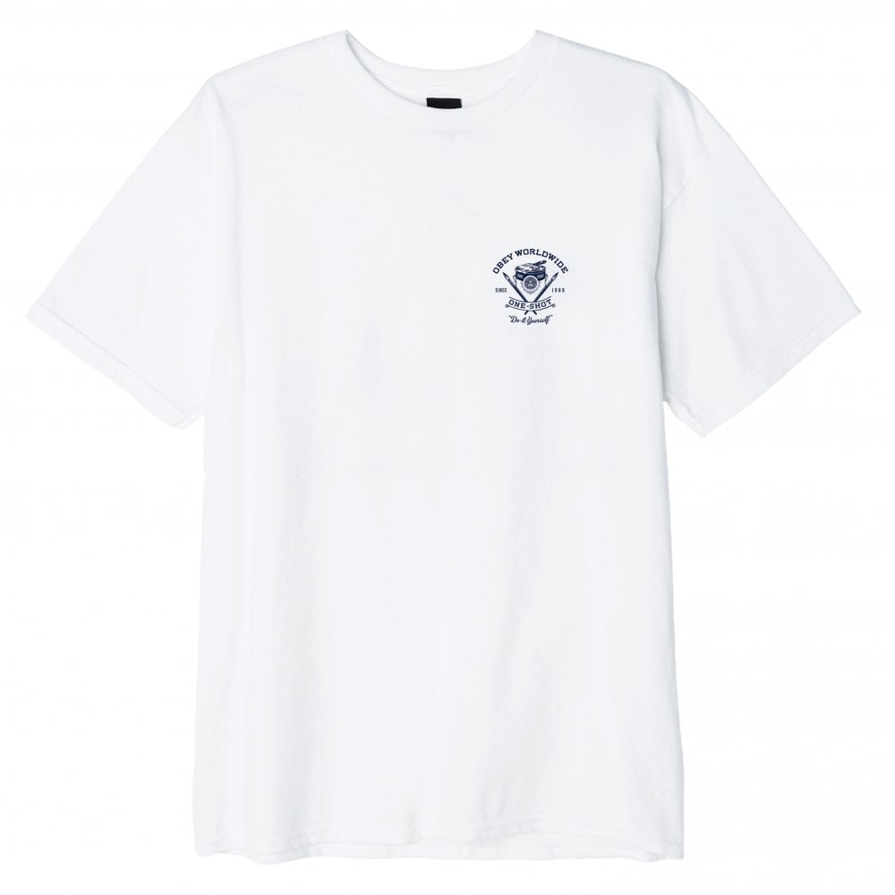 One Shot T-Shirt - White - White