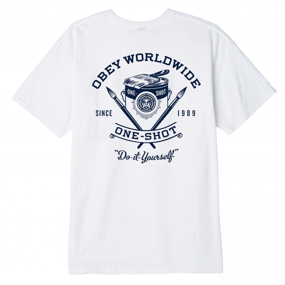One Shot T-Shirt - White - White