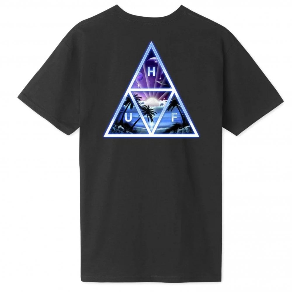 Space Beach T-Shirt - Black - Black