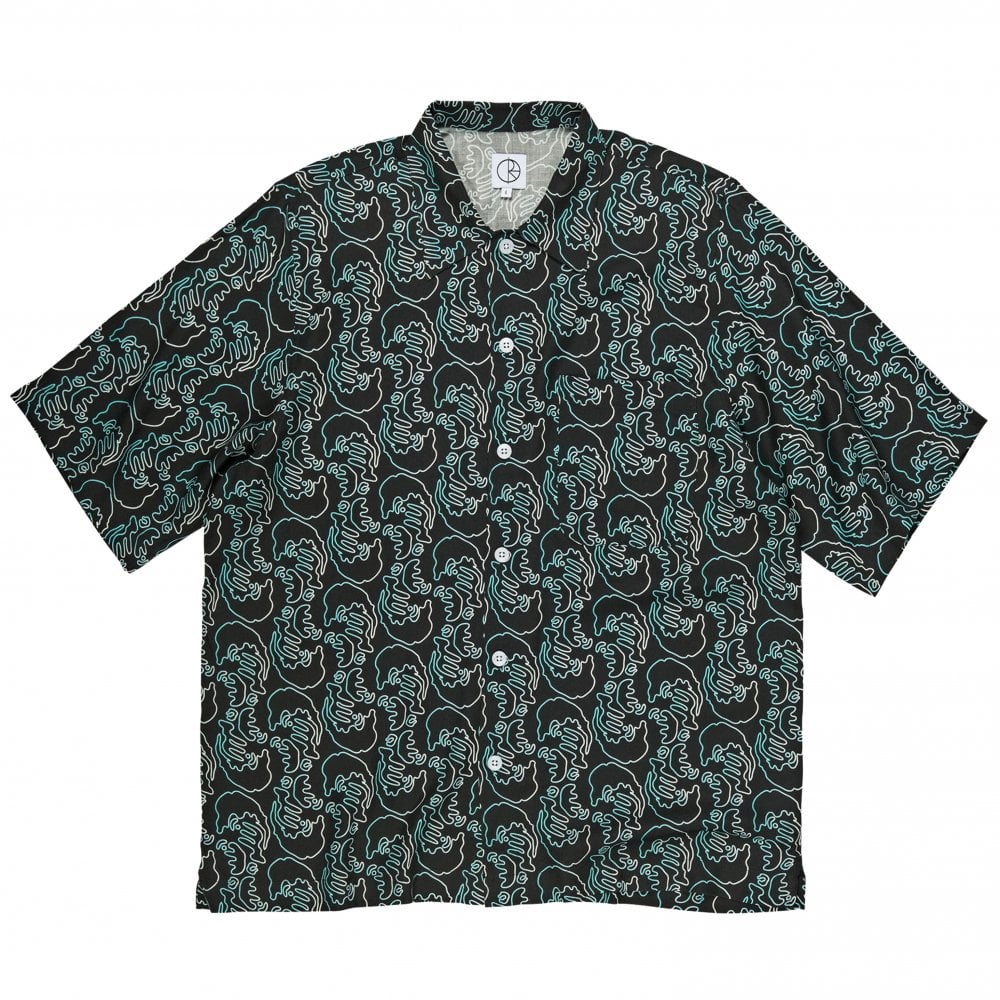 Art Faces Shirt  - Black