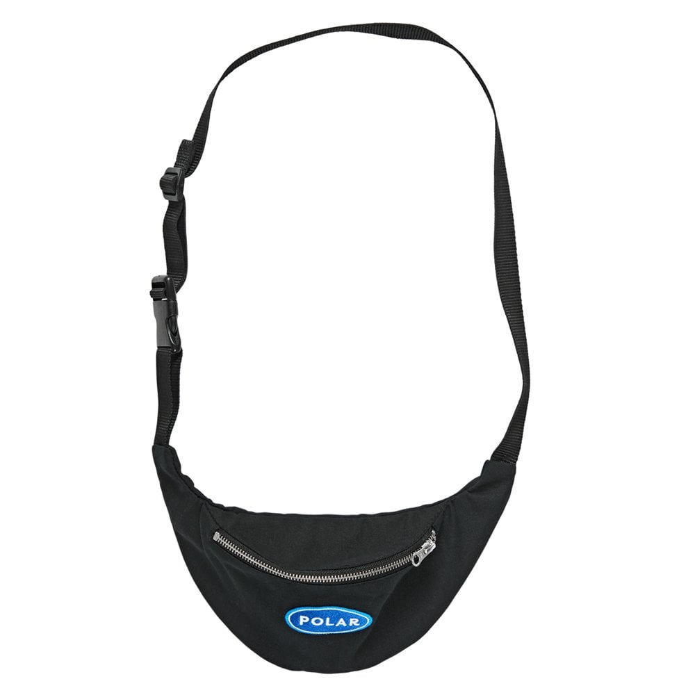 Station Logo Hip Bag - Black