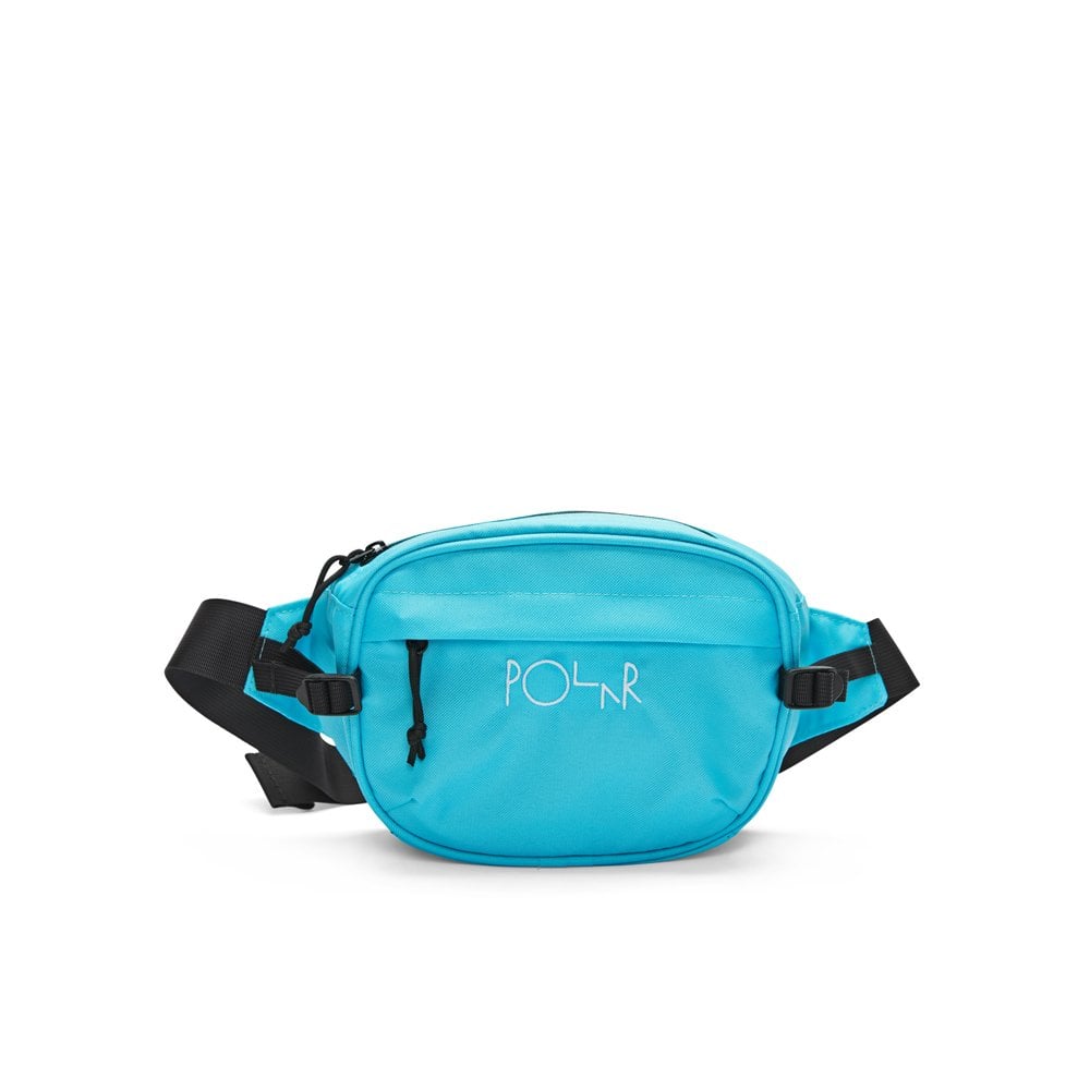 Embroidered Logo Cordura Hip Bag - Aqua