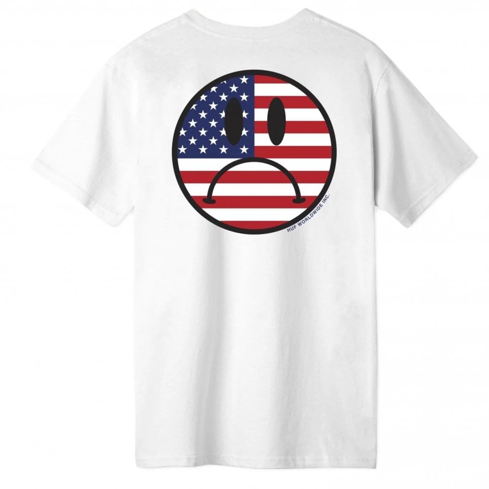 Bummer USA T-Shirt - White - White